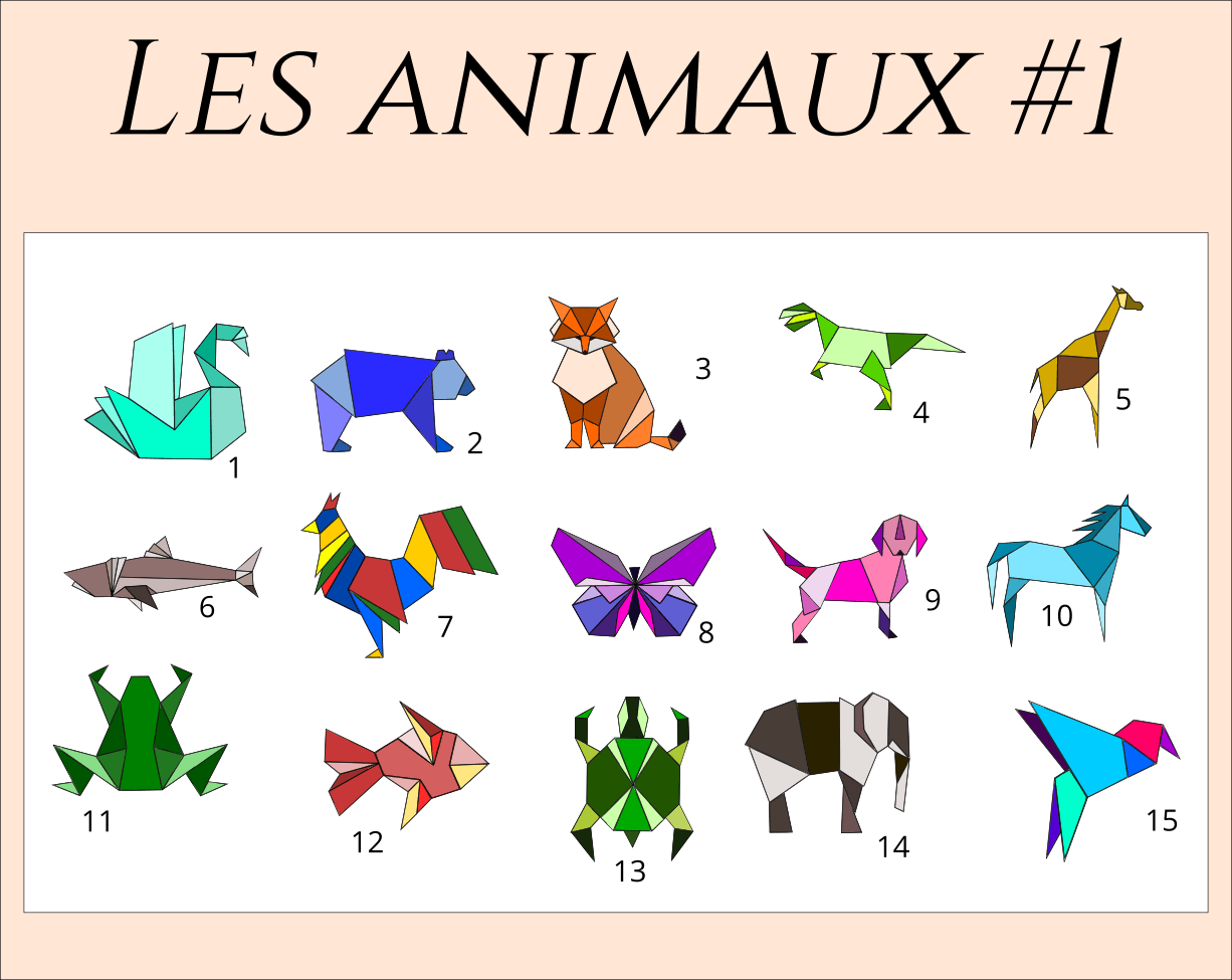 Les animaux 1