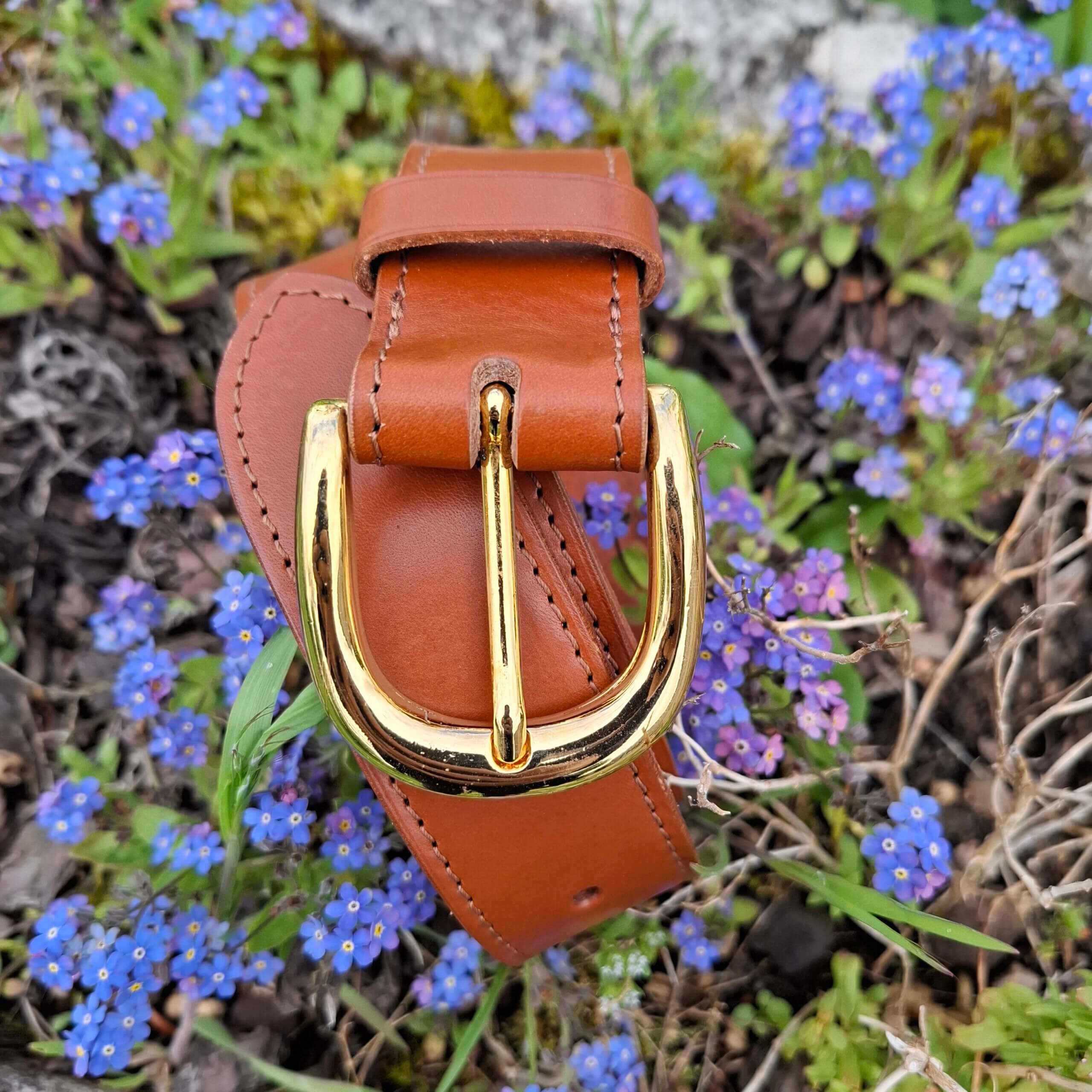 ceinture marron