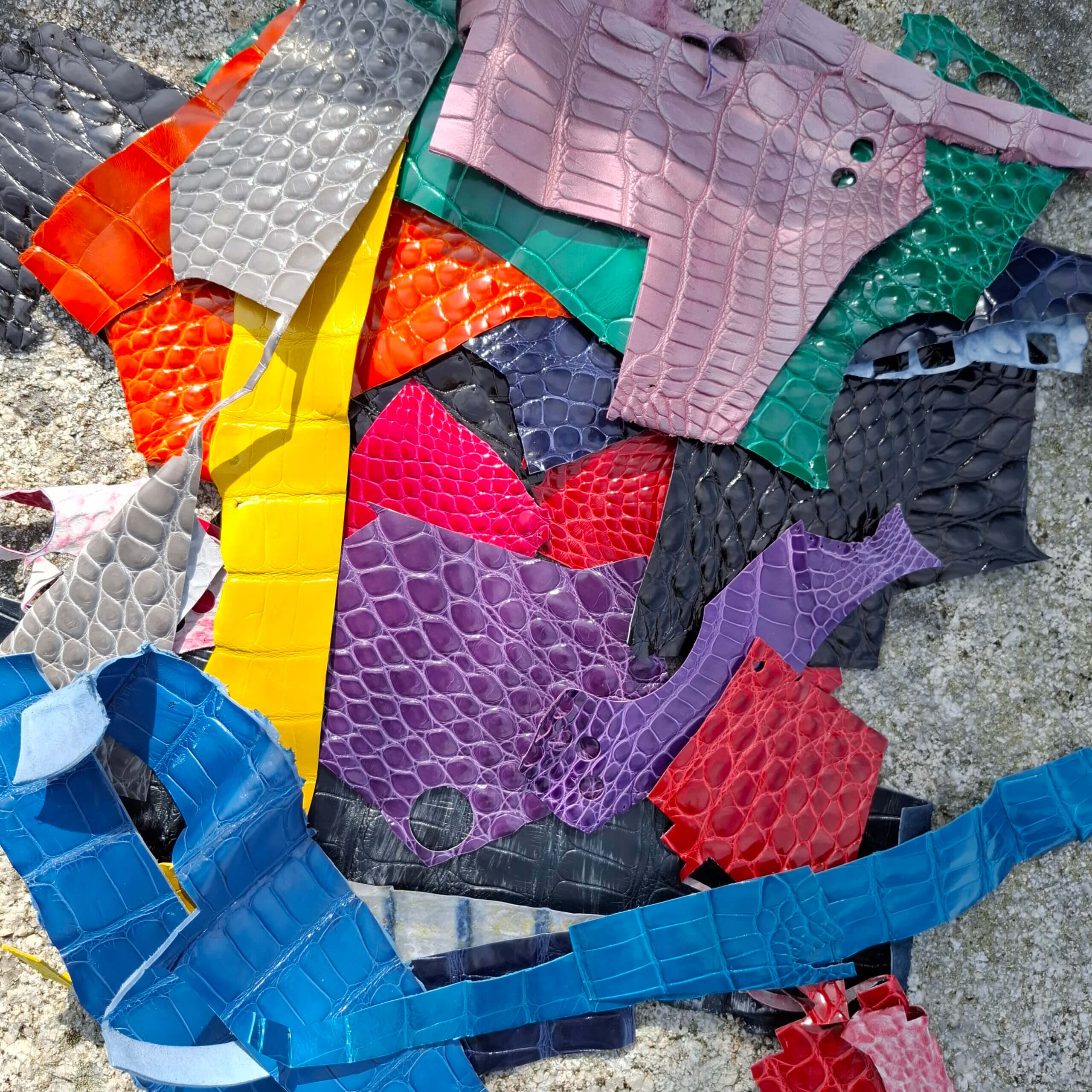 Cuir de croco