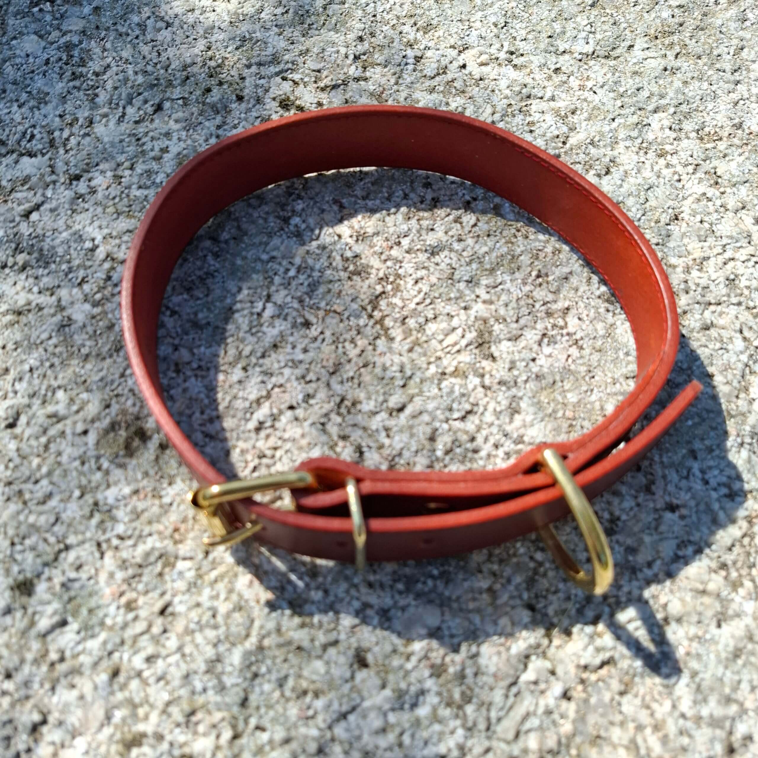 vu de coté du collier