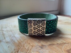 Bracelet en galuchat sur-mesure Bracelet en galuchat sur-mesure